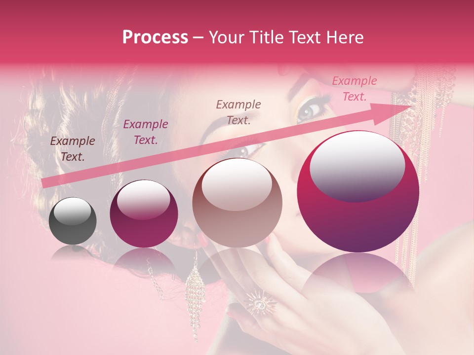 Jewellery Colorful Accessory PowerPoint Template