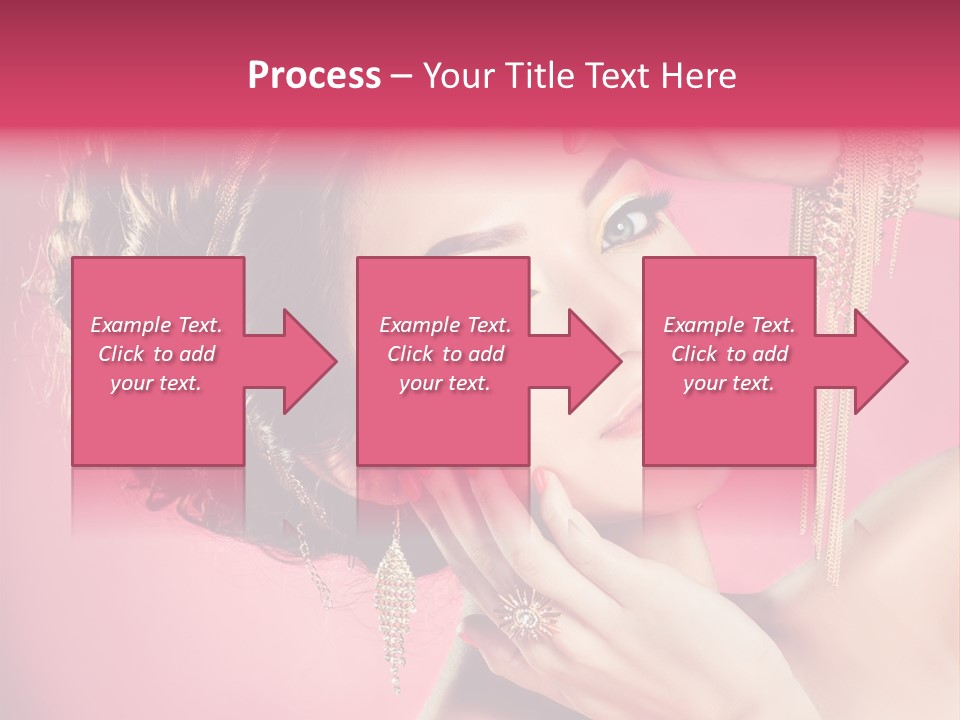 Jewellery Colorful Accessory PowerPoint Template