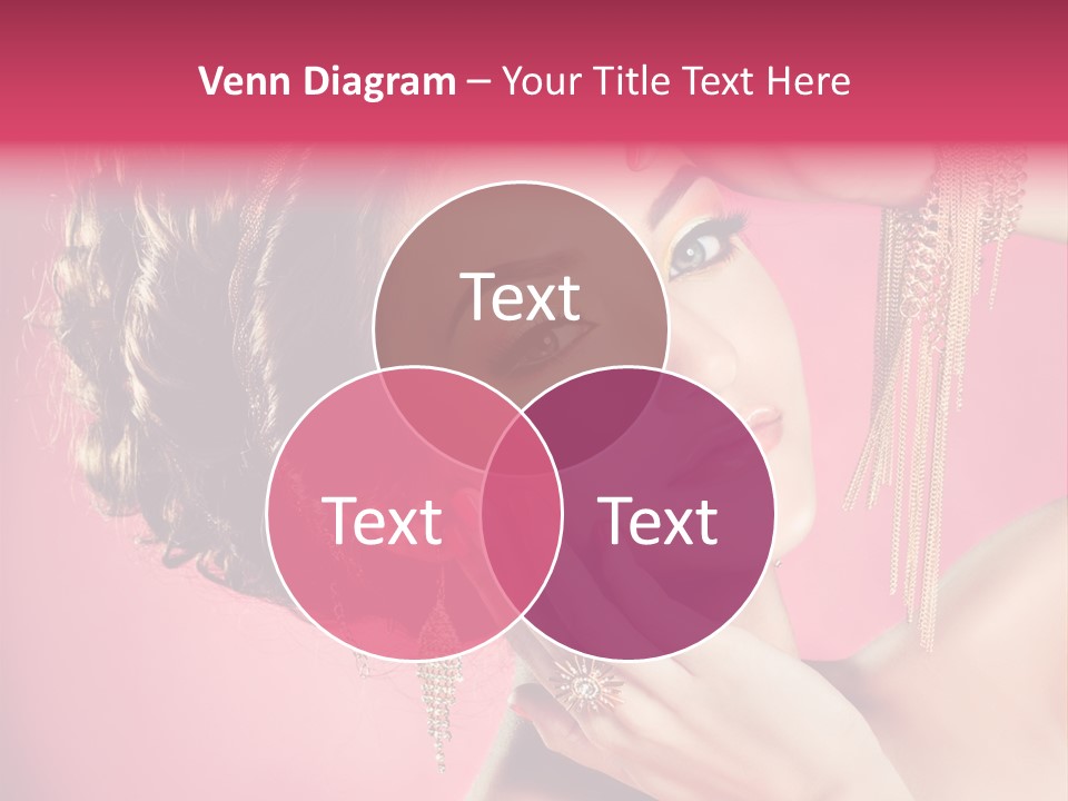 Jewellery Colorful Accessory PowerPoint Template