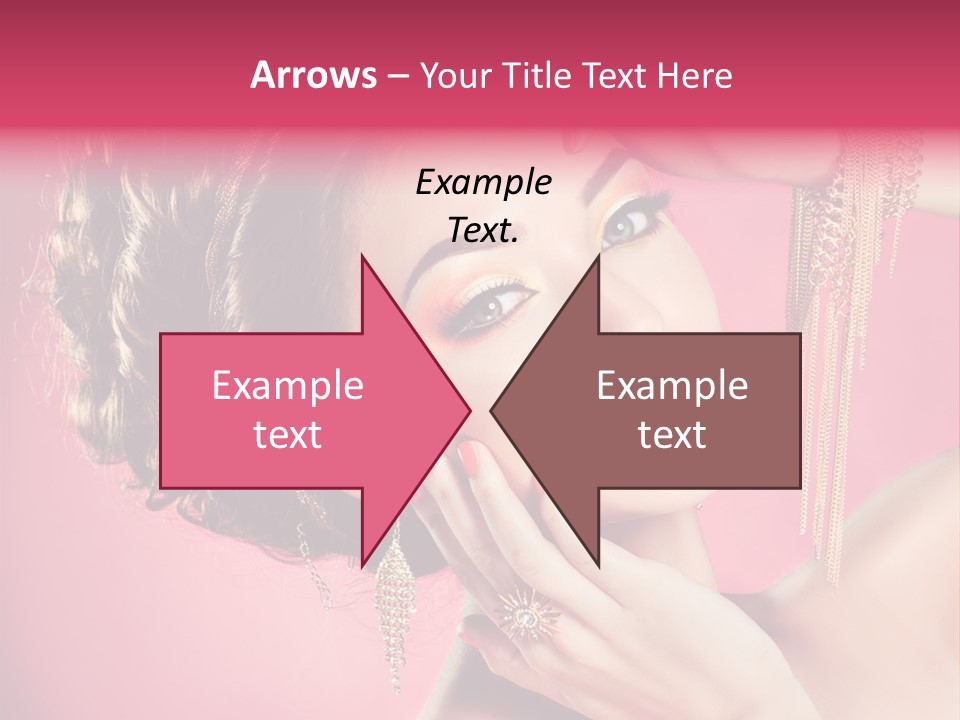 Jewellery Colorful Accessory PowerPoint Template