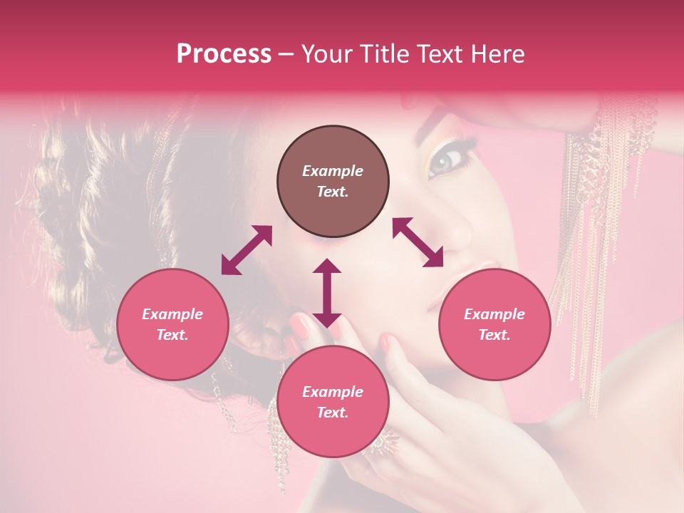 Jewellery Colorful Accessory PowerPoint Template