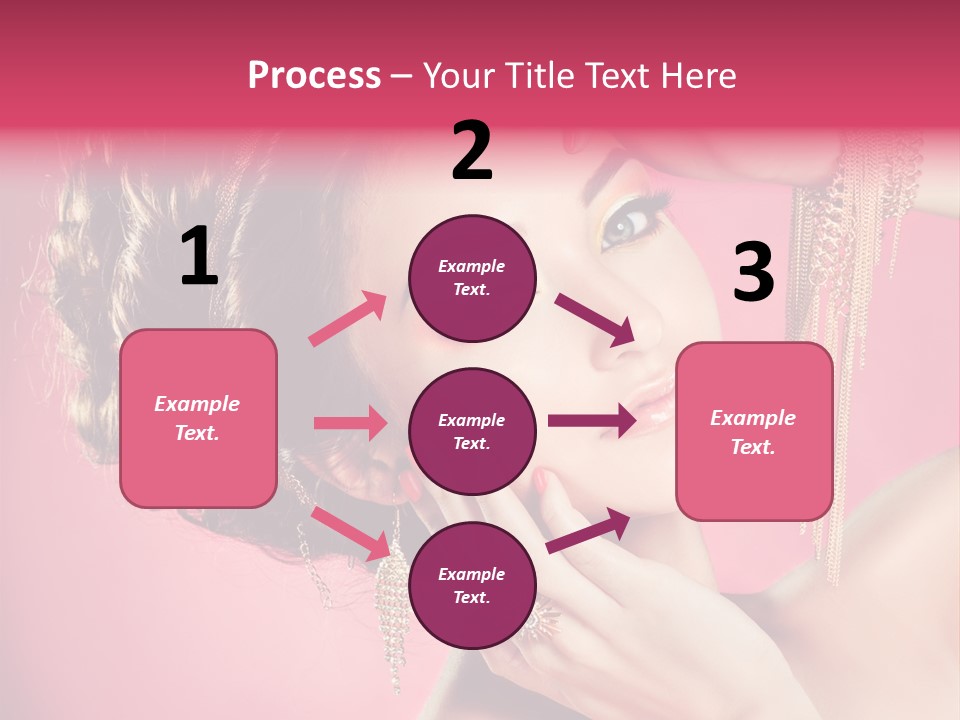 Jewellery Colorful Accessory PowerPoint Template