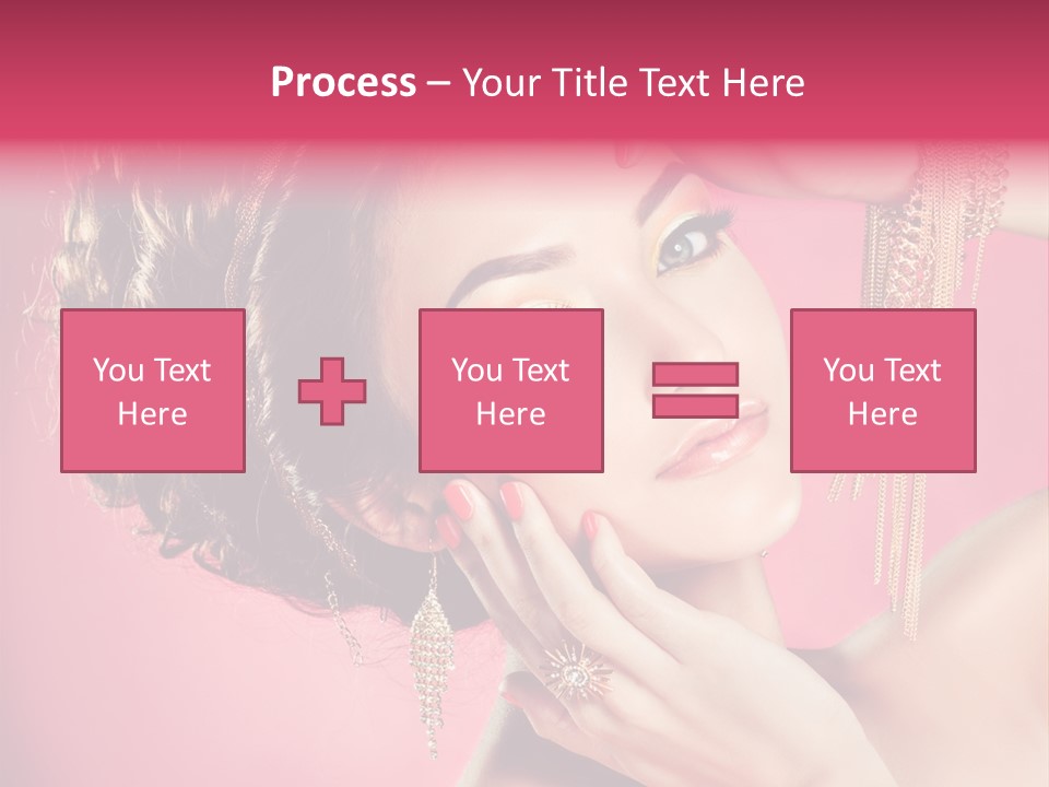 Jewellery Colorful Accessory PowerPoint Template