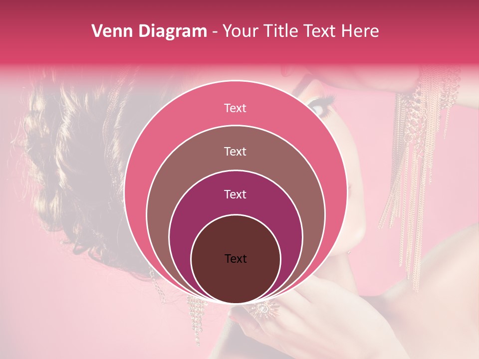 Jewellery Colorful Accessory PowerPoint Template