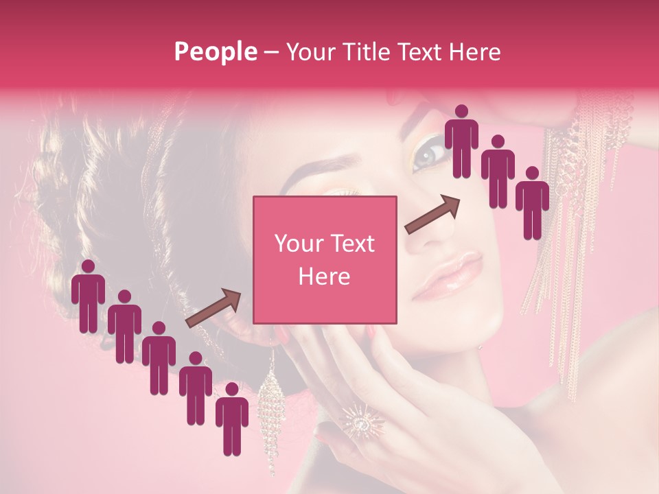 Jewellery Colorful Accessory PowerPoint Template