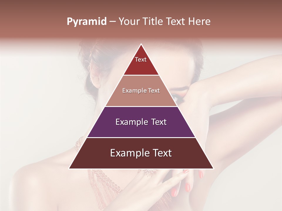 Curl Jewellery Eyelash PowerPoint Template