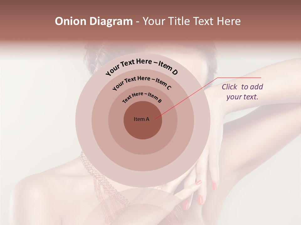 Curl Jewellery Eyelash PowerPoint Template