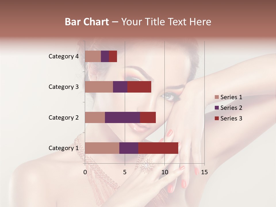 Curl Jewellery Eyelash PowerPoint Template