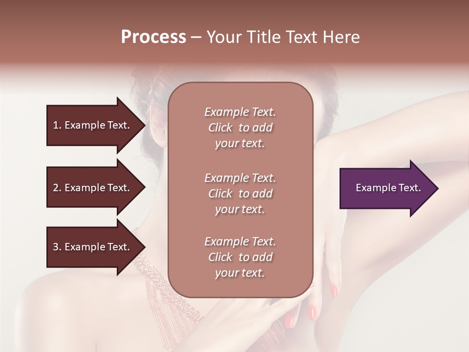 Curl Jewellery Eyelash PowerPoint Template