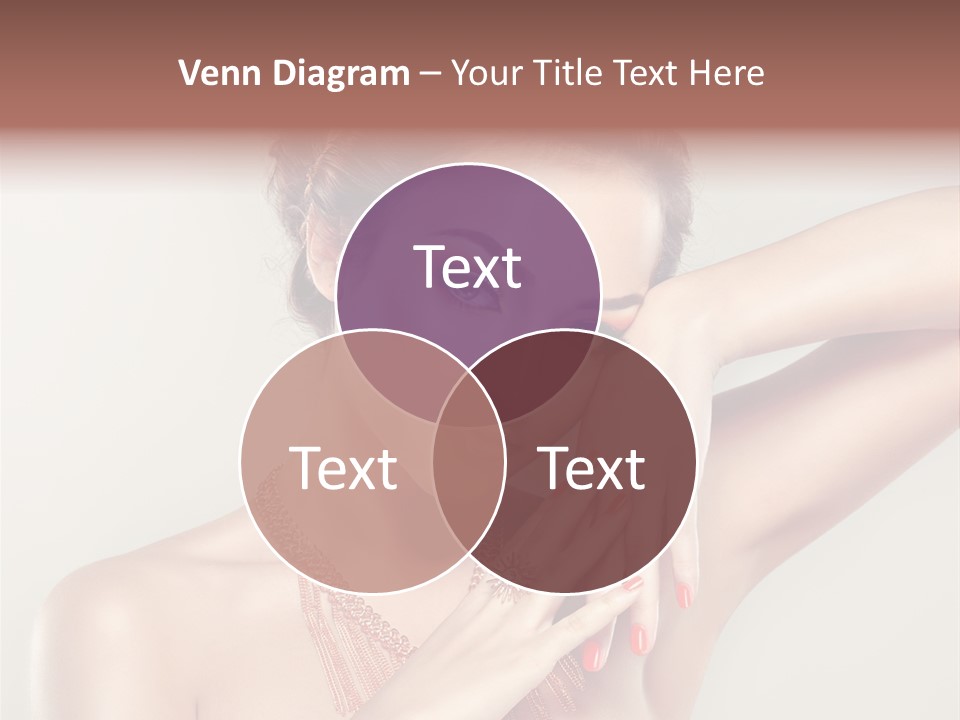 Curl Jewellery Eyelash PowerPoint Template