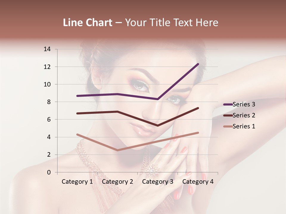 Curl Jewellery Eyelash PowerPoint Template