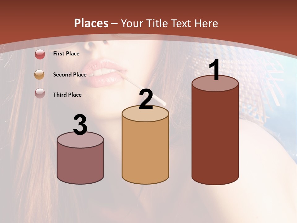 Blue Freshness Pink PowerPoint Template