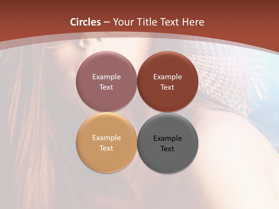 Blue Freshness Pink PowerPoint Template