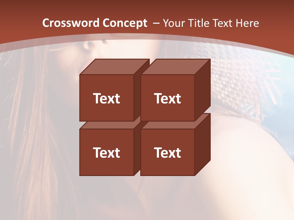 Blue Freshness Pink PowerPoint Template