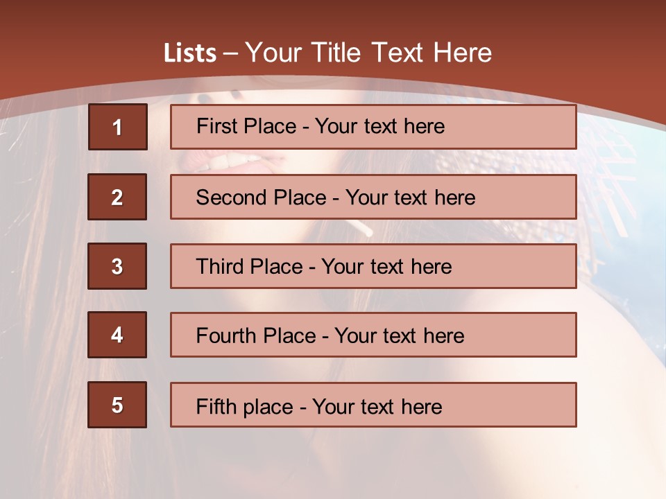 Blue Freshness Pink PowerPoint Template