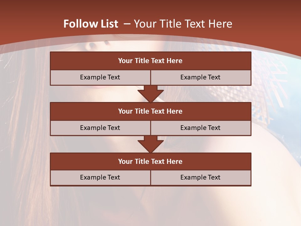 Blue Freshness Pink PowerPoint Template