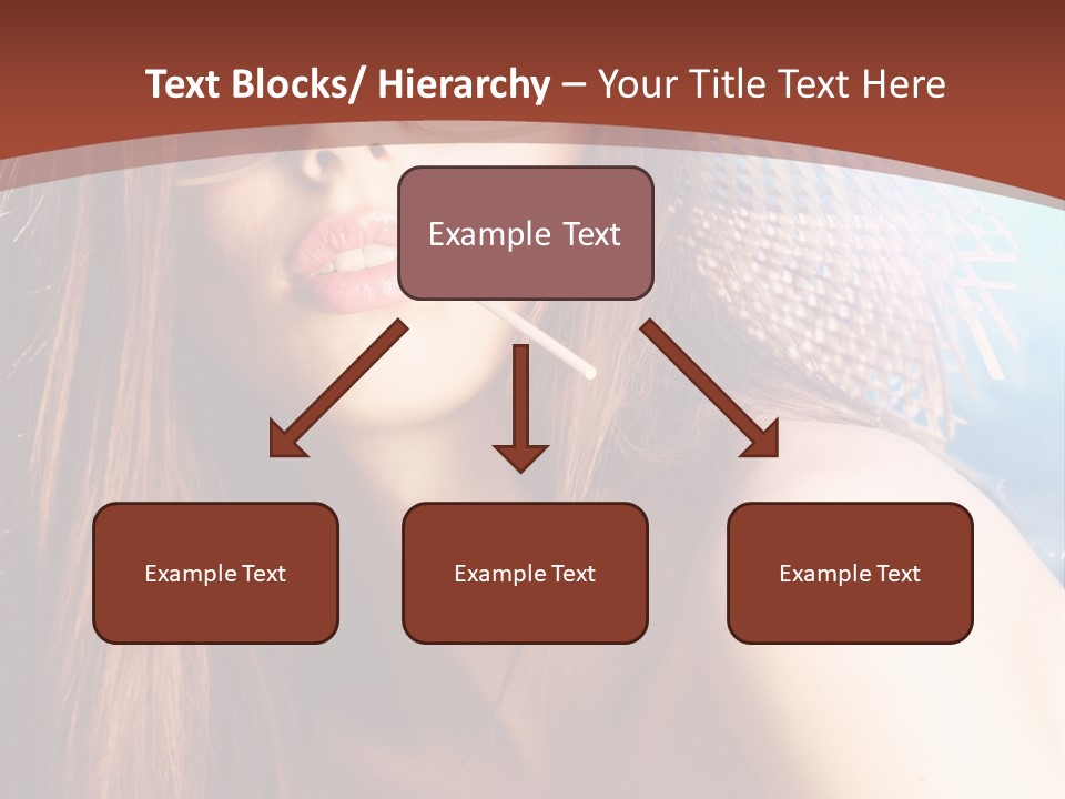 Blue Freshness Pink PowerPoint Template