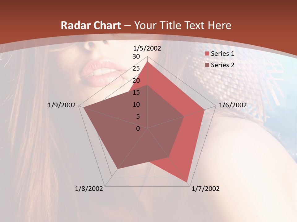 Blue Freshness Pink PowerPoint Template