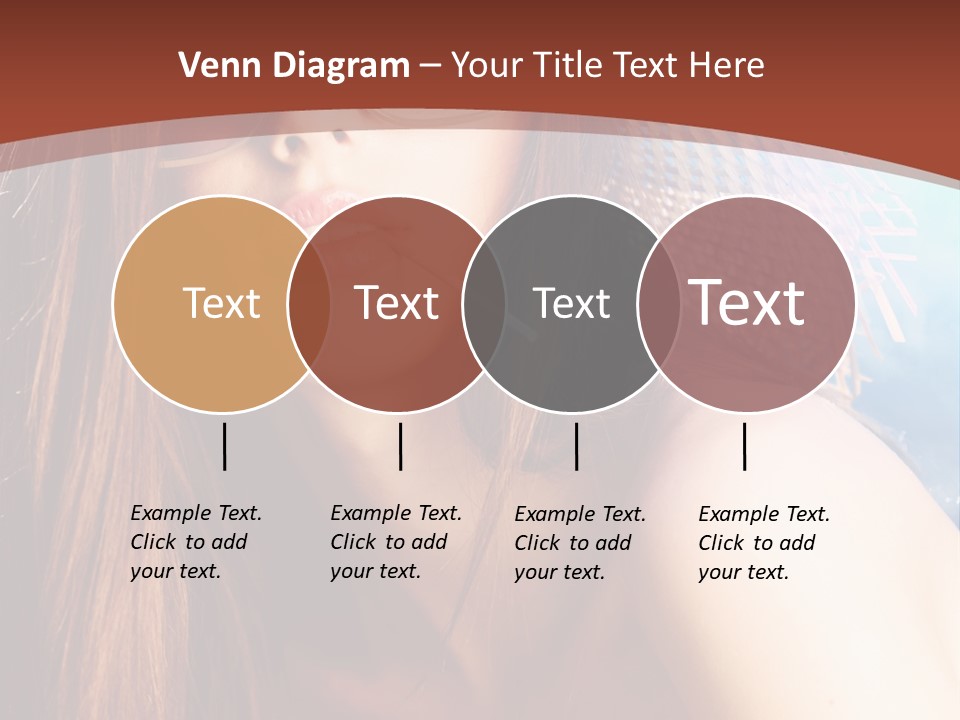 Blue Freshness Pink PowerPoint Template