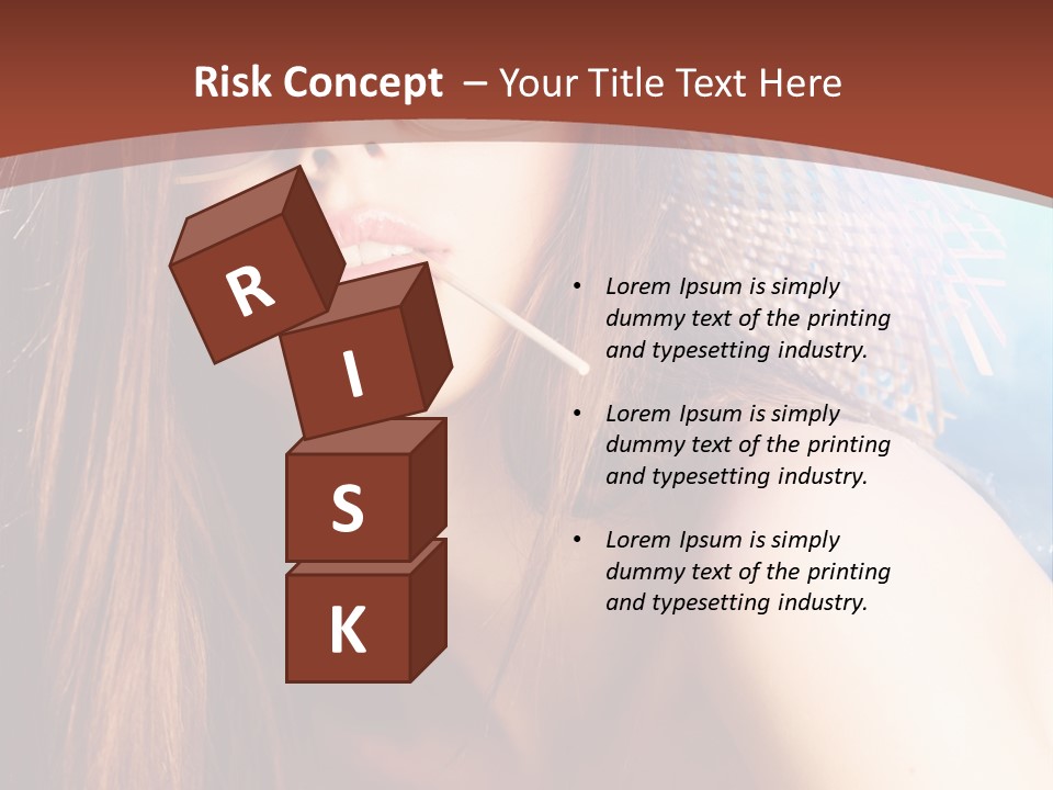 Blue Freshness Pink PowerPoint Template