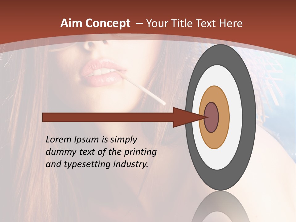 Blue Freshness Pink PowerPoint Template