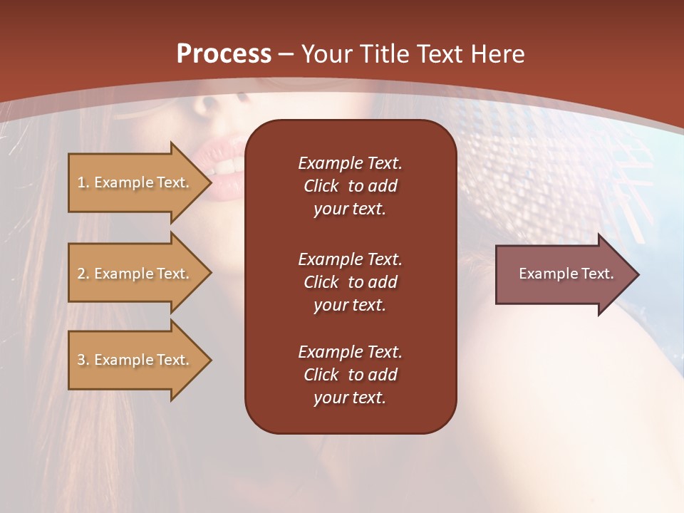 Blue Freshness Pink PowerPoint Template