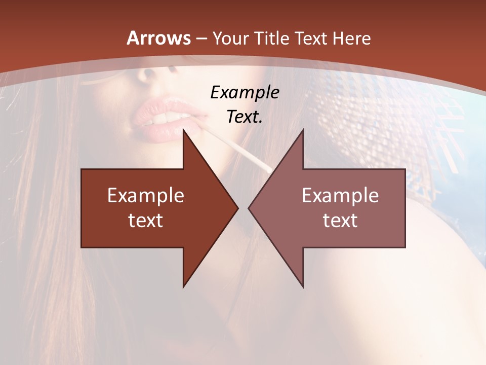 Blue Freshness Pink PowerPoint Template