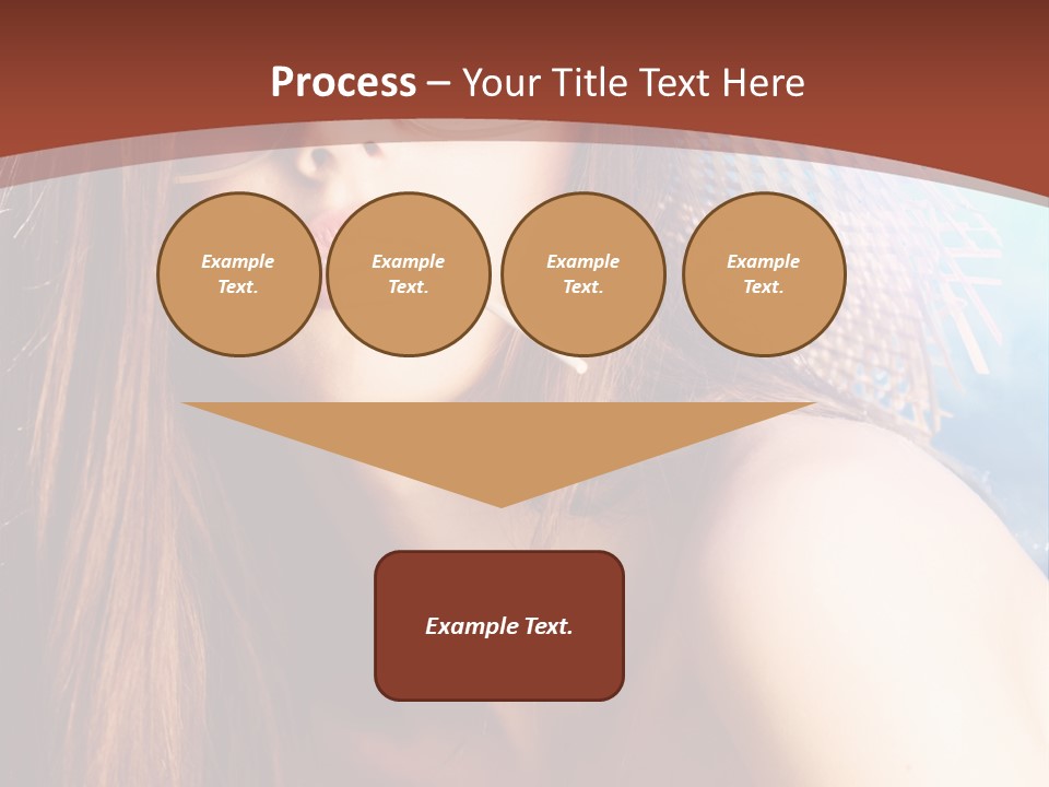 Blue Freshness Pink PowerPoint Template