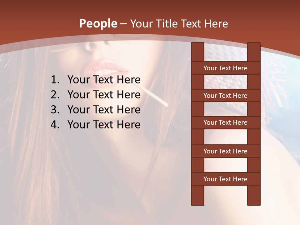 Blue Freshness Pink PowerPoint Template