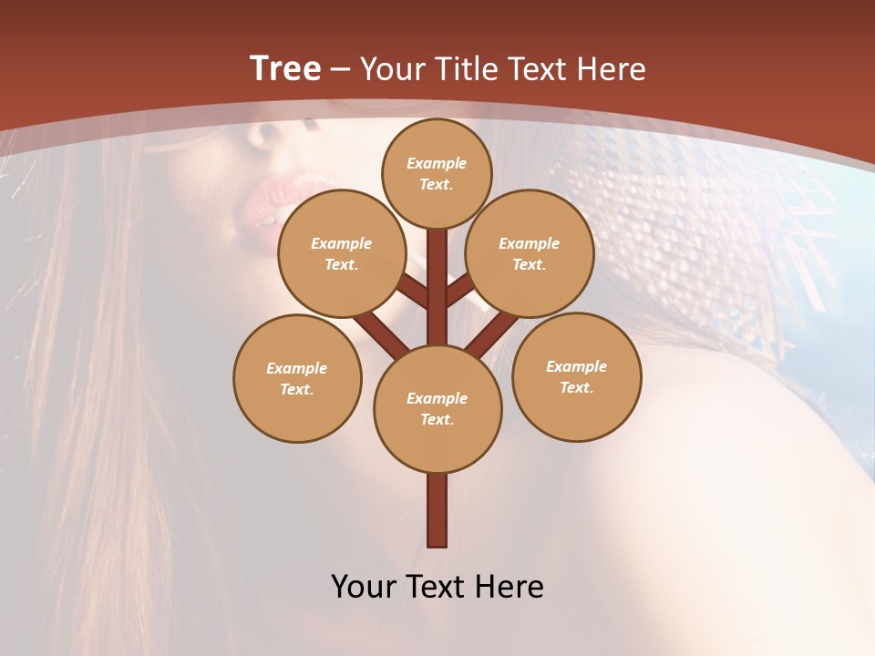 Blue Freshness Pink PowerPoint Template