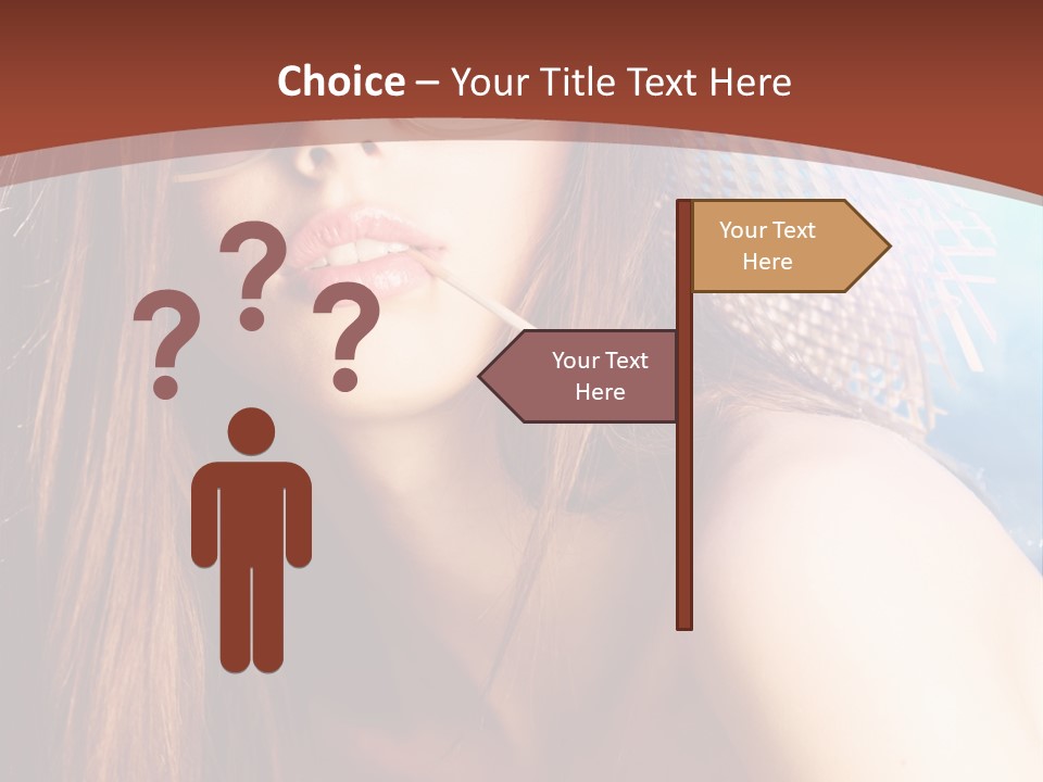 Blue Freshness Pink PowerPoint Template