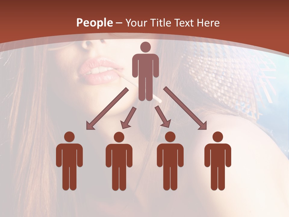 Blue Freshness Pink PowerPoint Template