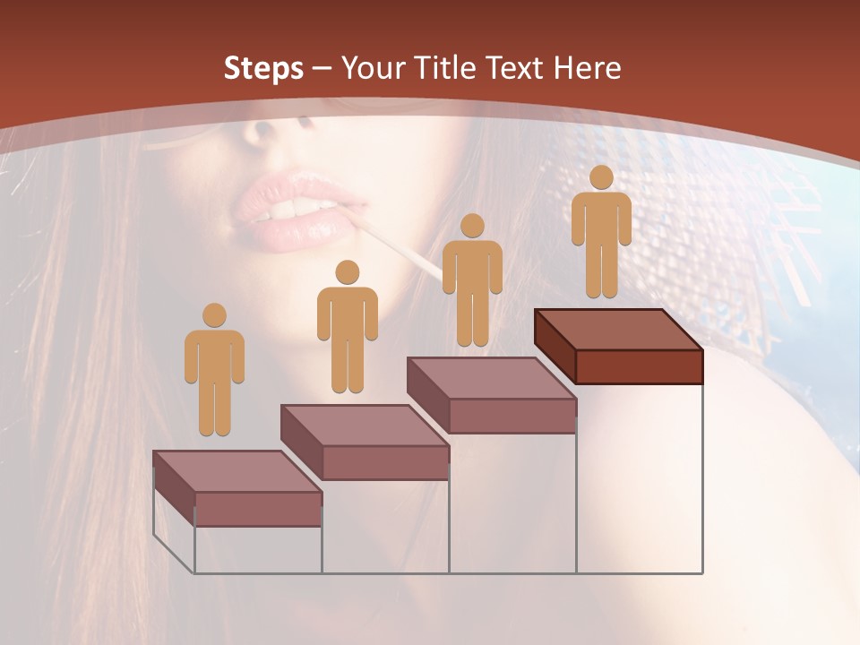 Blue Freshness Pink PowerPoint Template