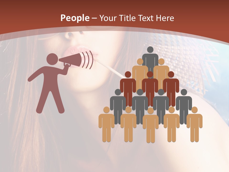 Blue Freshness Pink PowerPoint Template