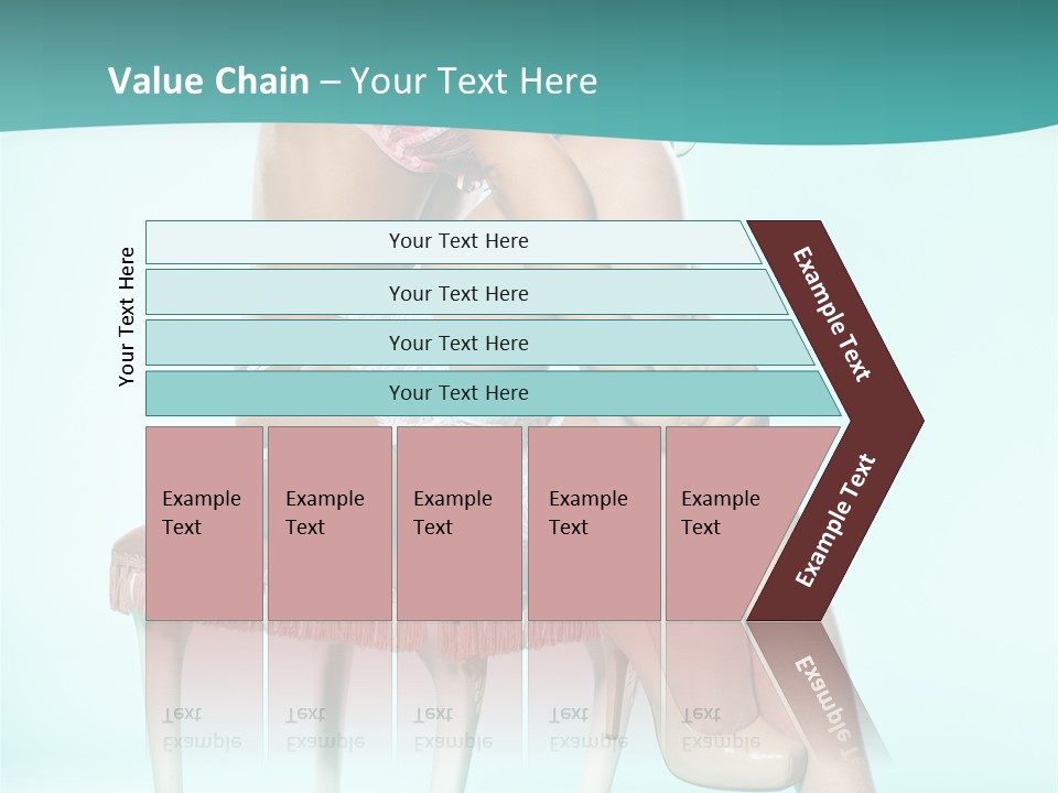 Cheeky Woman Feminine PowerPoint Template