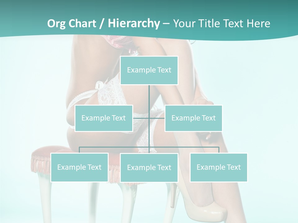 Cheeky Woman Feminine PowerPoint Template