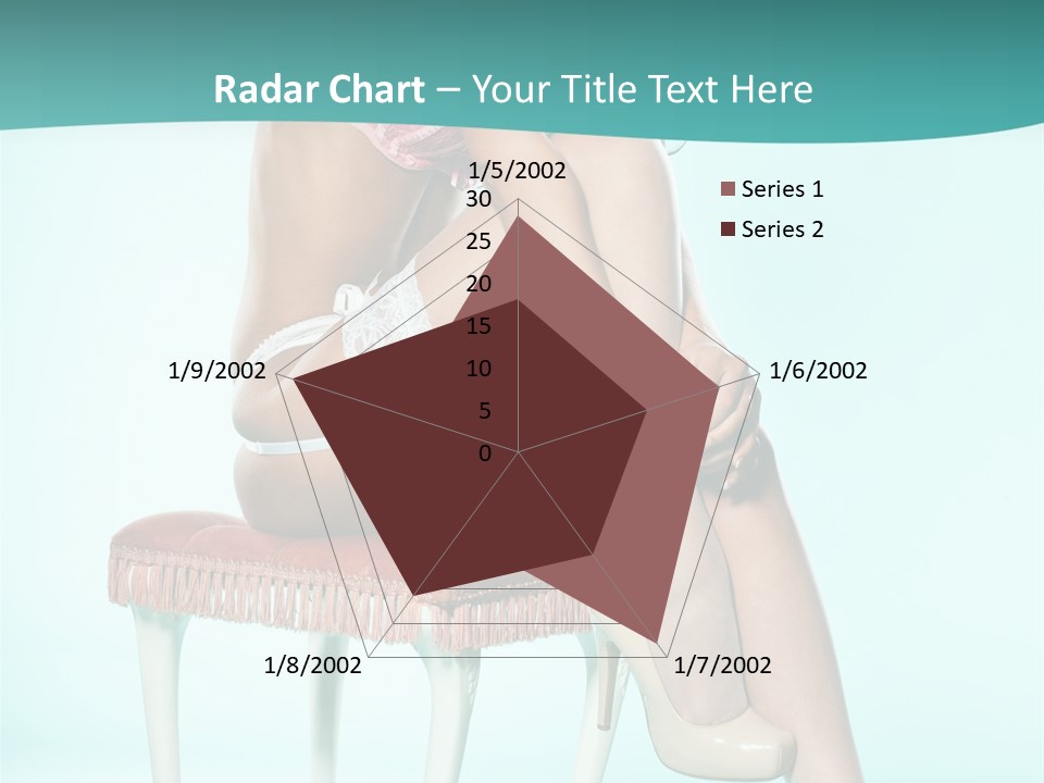 Cheeky Woman Feminine PowerPoint Template