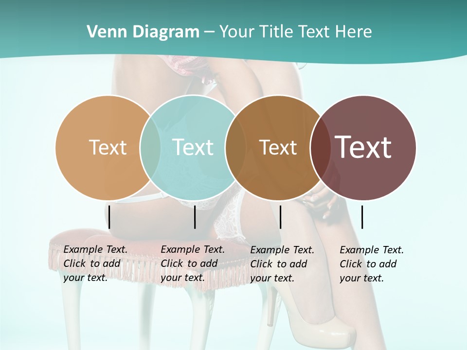 Cheeky Woman Feminine PowerPoint Template