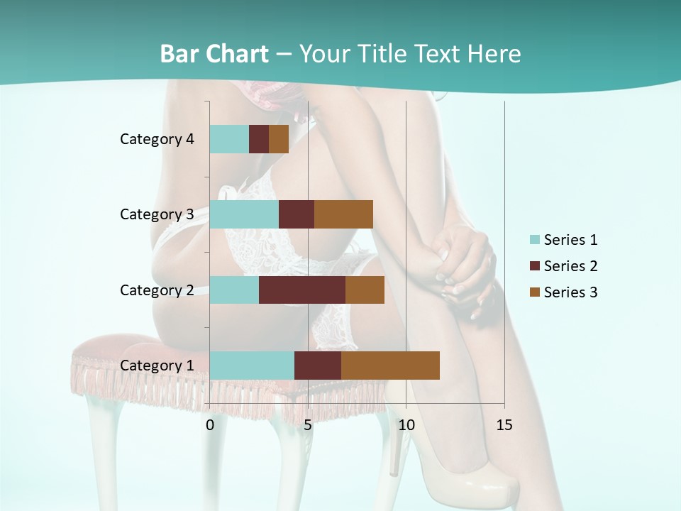 Cheeky Woman Feminine PowerPoint Template