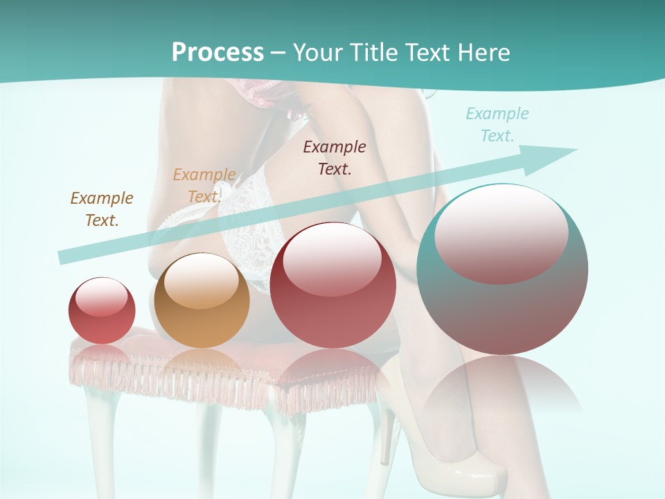 Cheeky Woman Feminine PowerPoint Template