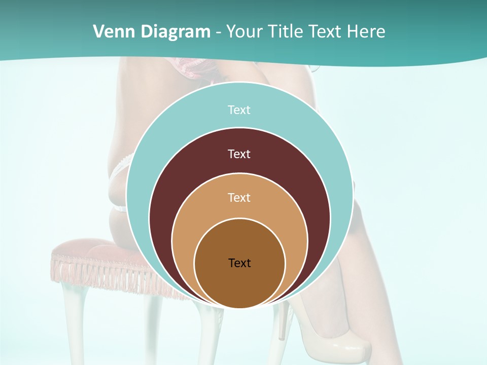 Cheeky Woman Feminine PowerPoint Template