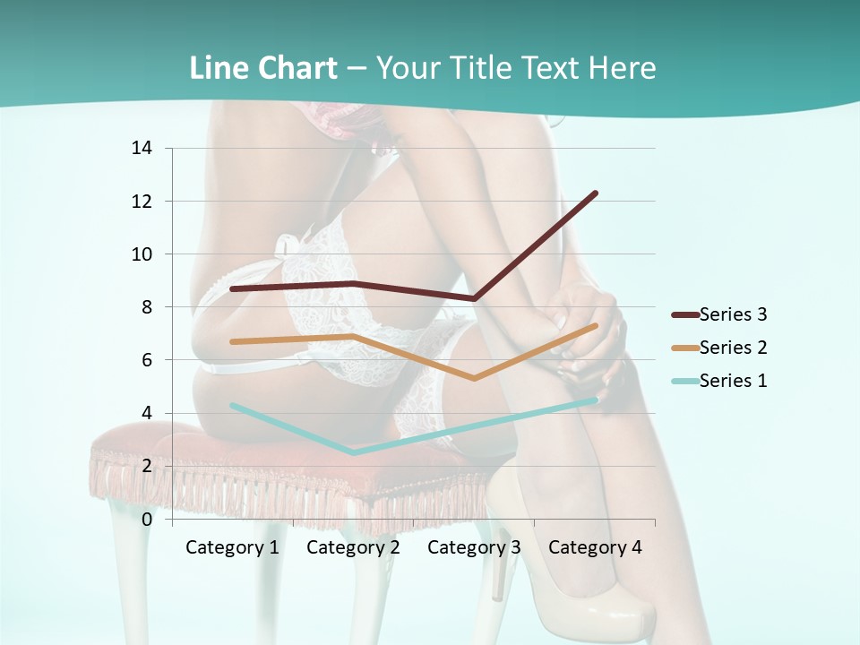 Cheeky Woman Feminine PowerPoint Template