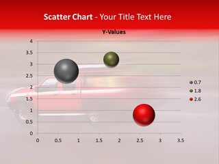 Blur Danger Ladder PowerPoint Template