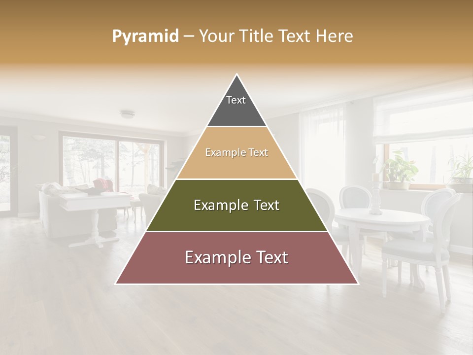 Elegant Decorate Mansion PowerPoint Template