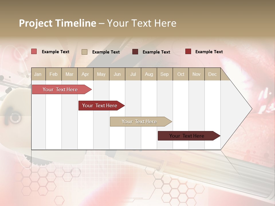 Technology Abstract Eyesight PowerPoint Template