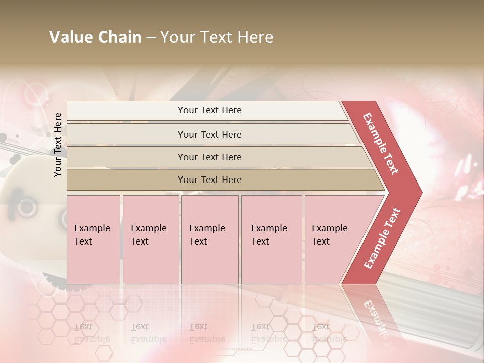Technology Abstract Eyesight PowerPoint Template