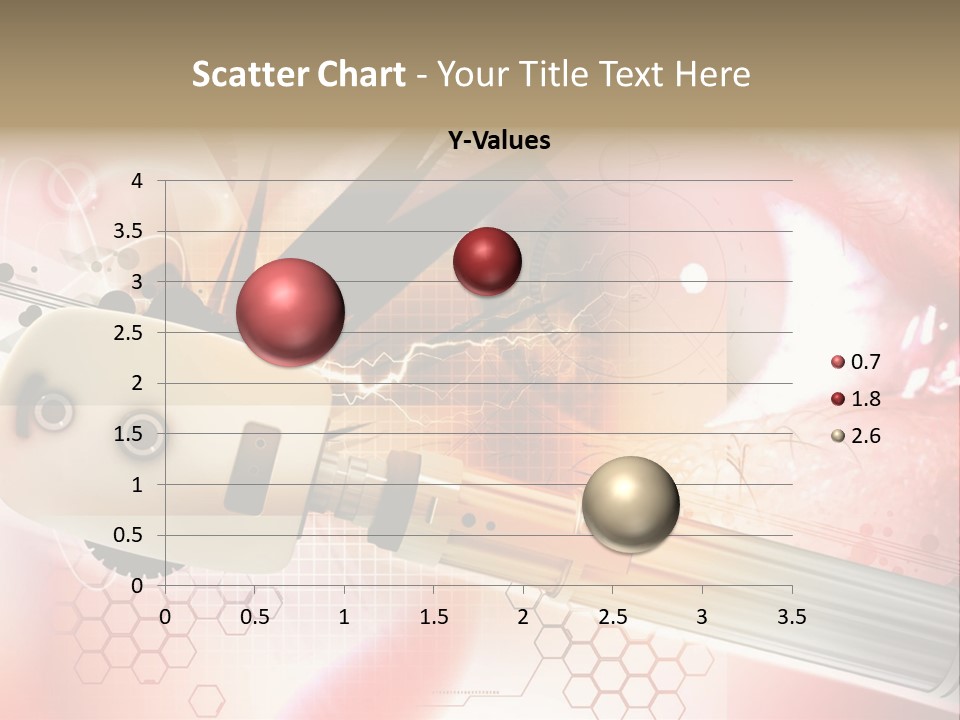 Technology Abstract Eyesight PowerPoint Template