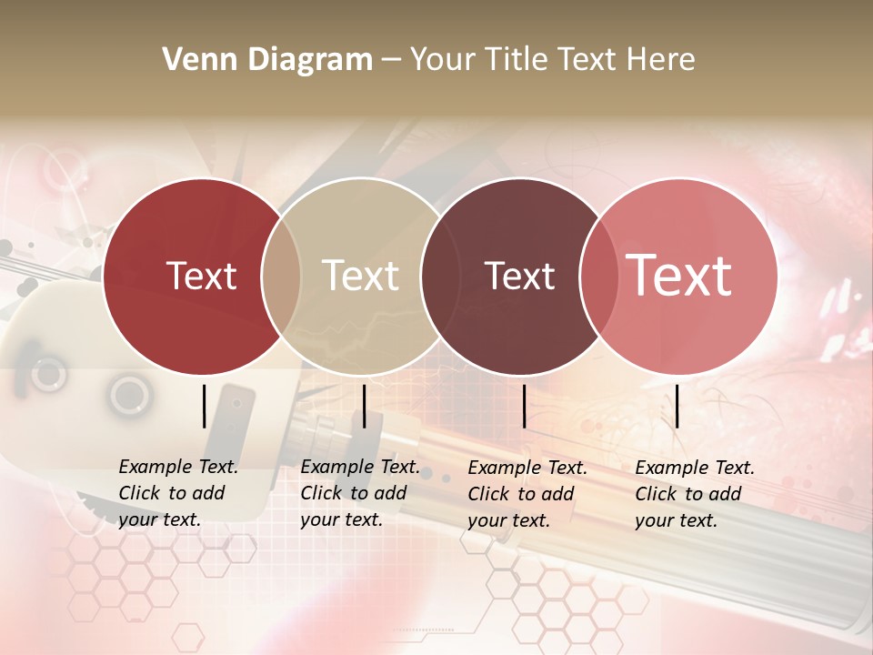 Technology Abstract Eyesight PowerPoint Template