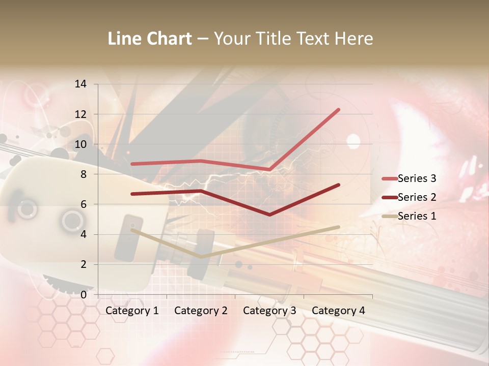 Technology Abstract Eyesight PowerPoint Template