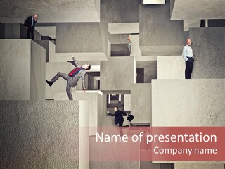 Solution Concrete Team PowerPoint Template